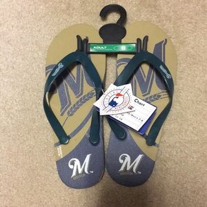 Milwaukee Brewers Flip Flops